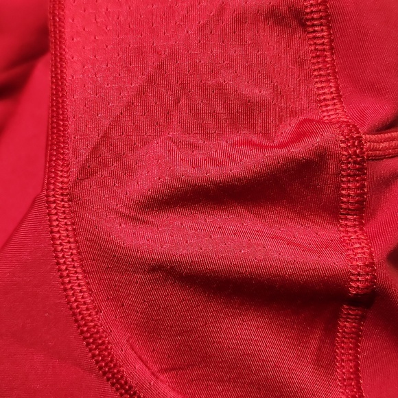 Men's Red  Adidas TECHFIT compression shorts climacool NWT 2XL- sportswear - Picture 4 of 6